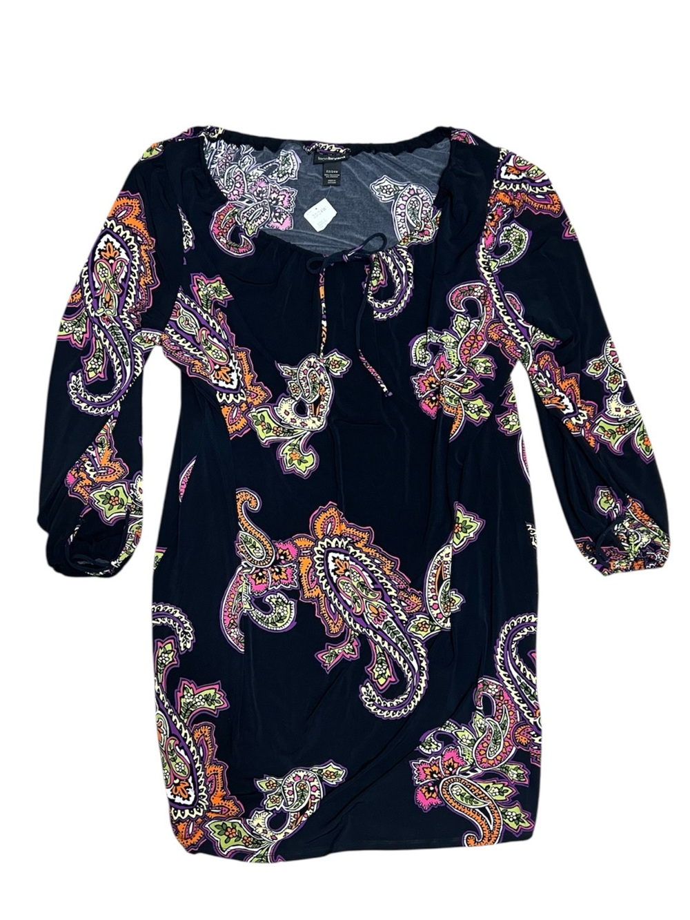 Lane Bryant *NEW* Paisley Black Multi Color Dress 22/24